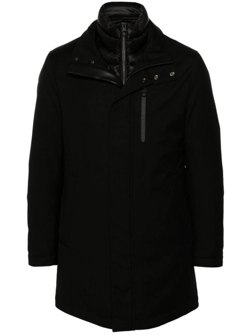 Montecore logo-plaque coat - Black von Montecore