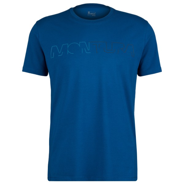 Montura - Brand - T-Shirt Gr XXL blau von Montura