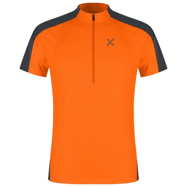 Montura - Hade Zip T-Shirt - Funktionsshirt Gr L;M;S;XL;XXL orange von Montura