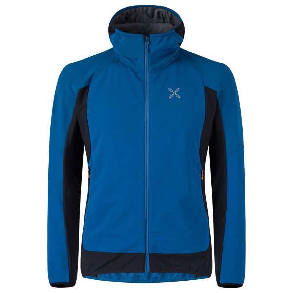 Montura - Premium Wind Hoody Jacket - Softshelljacke Gr M blau von Montura