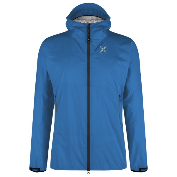 Montura - Upland 3L Hooded Jacket - Regenjacke Gr L blau von Montura