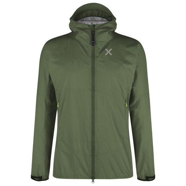 Montura - Upland 3L Hooded Jacket - Regenjacke Gr L oliv von Montura