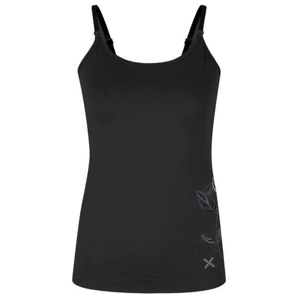 Montura - Women's Flower Seamless Canotta - Top Gr L schwarz von Montura