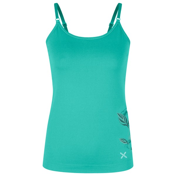 Montura - Women's Flower Seamless Canotta - Top Gr S türkis von Montura