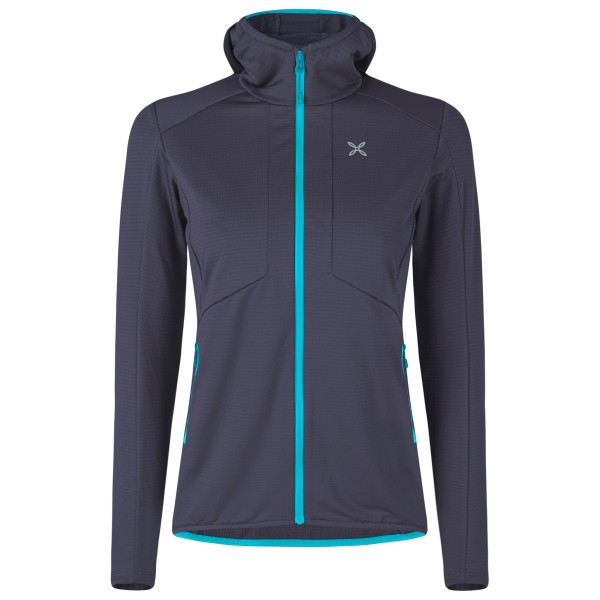 Montura - Women's Kristall Maglia - Fleecejacke Gr L grau/blau von Montura