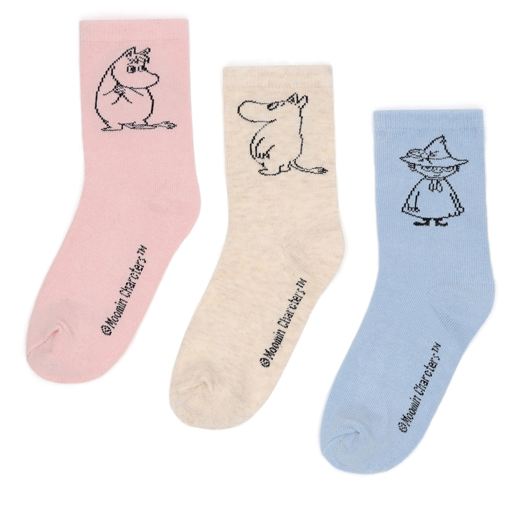 Socken Moomin ACCCS-AW24-209MMN (3-pack) Bunt von Moomin