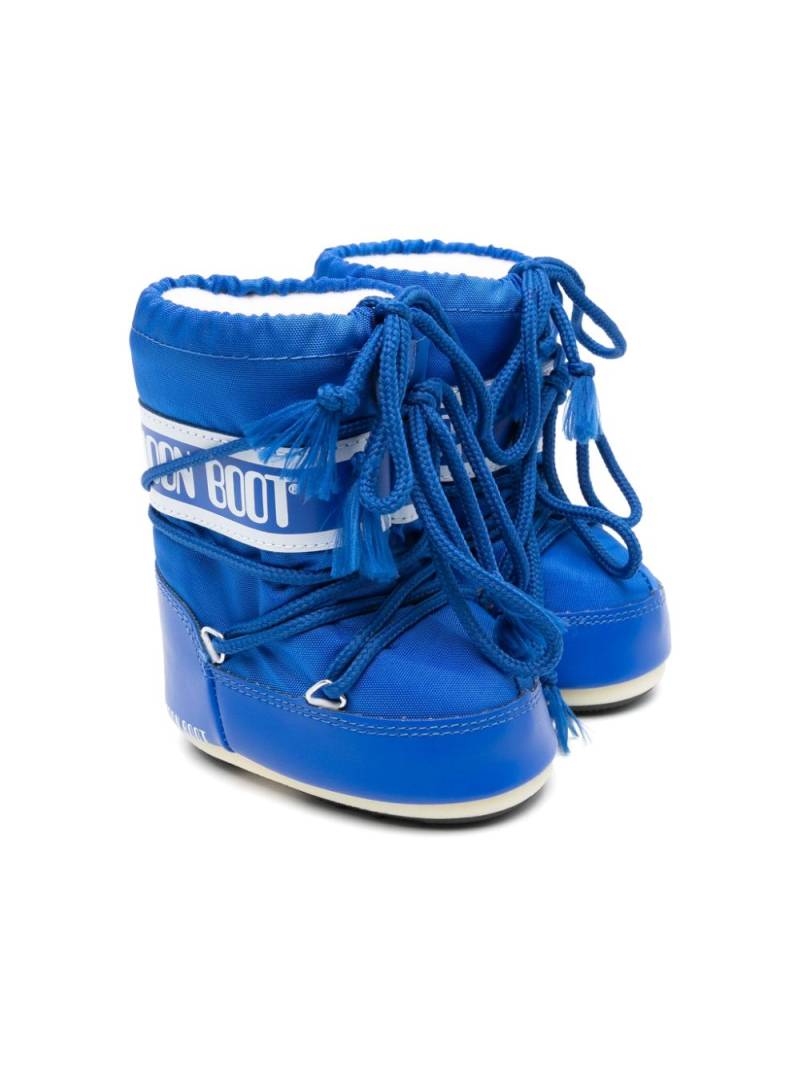 Moon Boot Kids Icon Mini boots - Blue von Moon Boot Kids