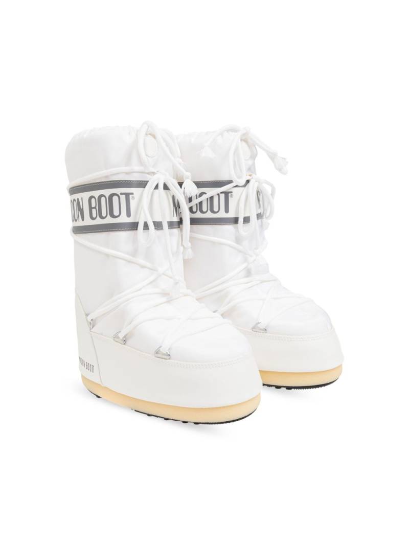 Moon Boot Kids Icon boots - White von Moon Boot Kids