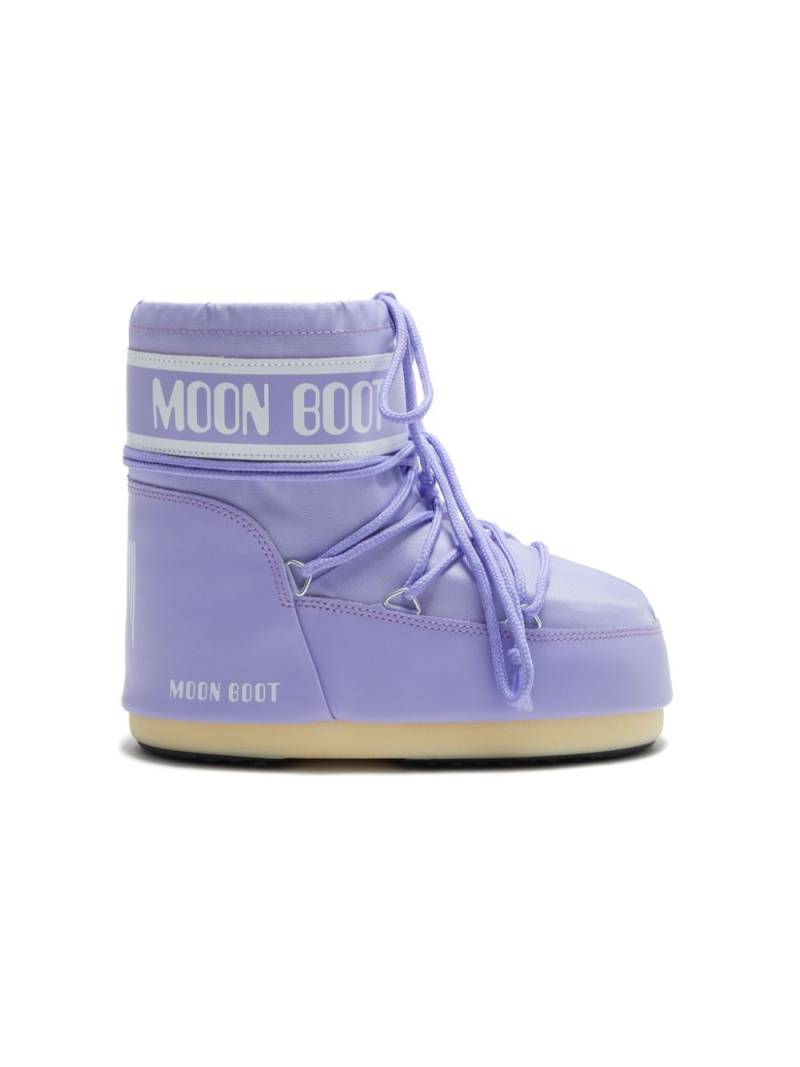 Moon Boot Kids Icon low snow boots - Purple von Moon Boot Kids