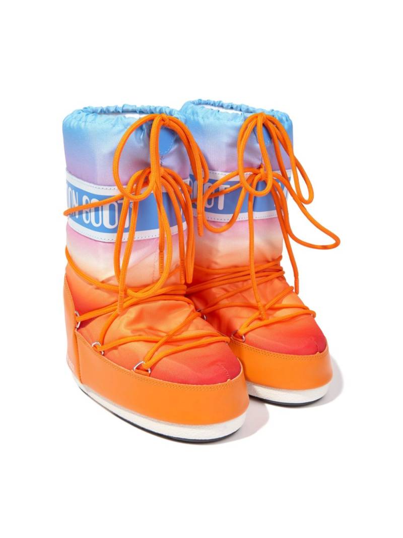 Moon Boot Kids Icon snow boots - Orange von Moon Boot Kids