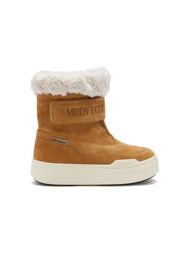 Moon Boot Kids Park strap boots - Neutrals von Moon Boot Kids