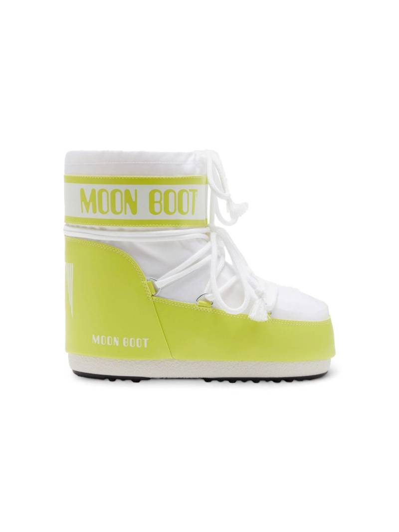 Moon Boot Kids logo boots - Green von Moon Boot Kids