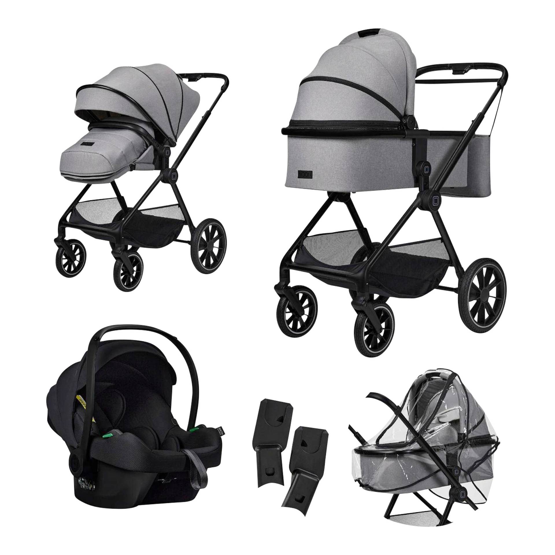 Kombikinderwagen Clicc (2025) Trio-Set inkl. Babyschale Cosmo Kombikinderwagen Clicc (2025) Trio-Set inkl. Babyschale Cosmo von Moon