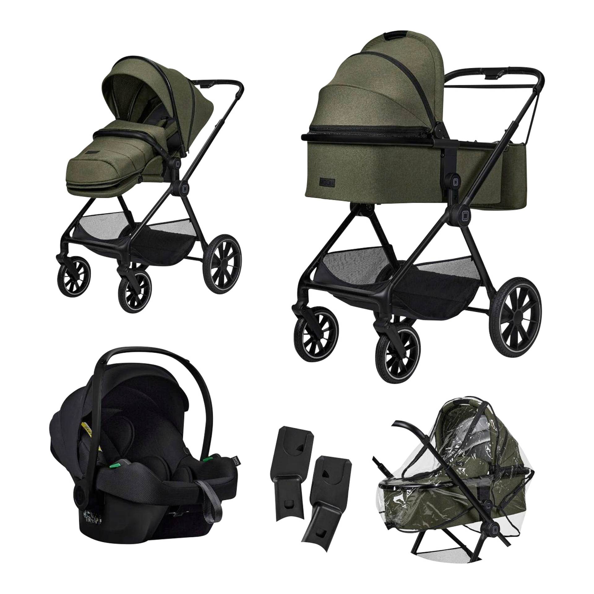 Kombikinderwagen Clicc (2025) Trio-Set inkl. Babyschale Cosmo Kombikinderwagen Clicc (2025) Trio-Set inkl. Babyschale Cosmo von Moon