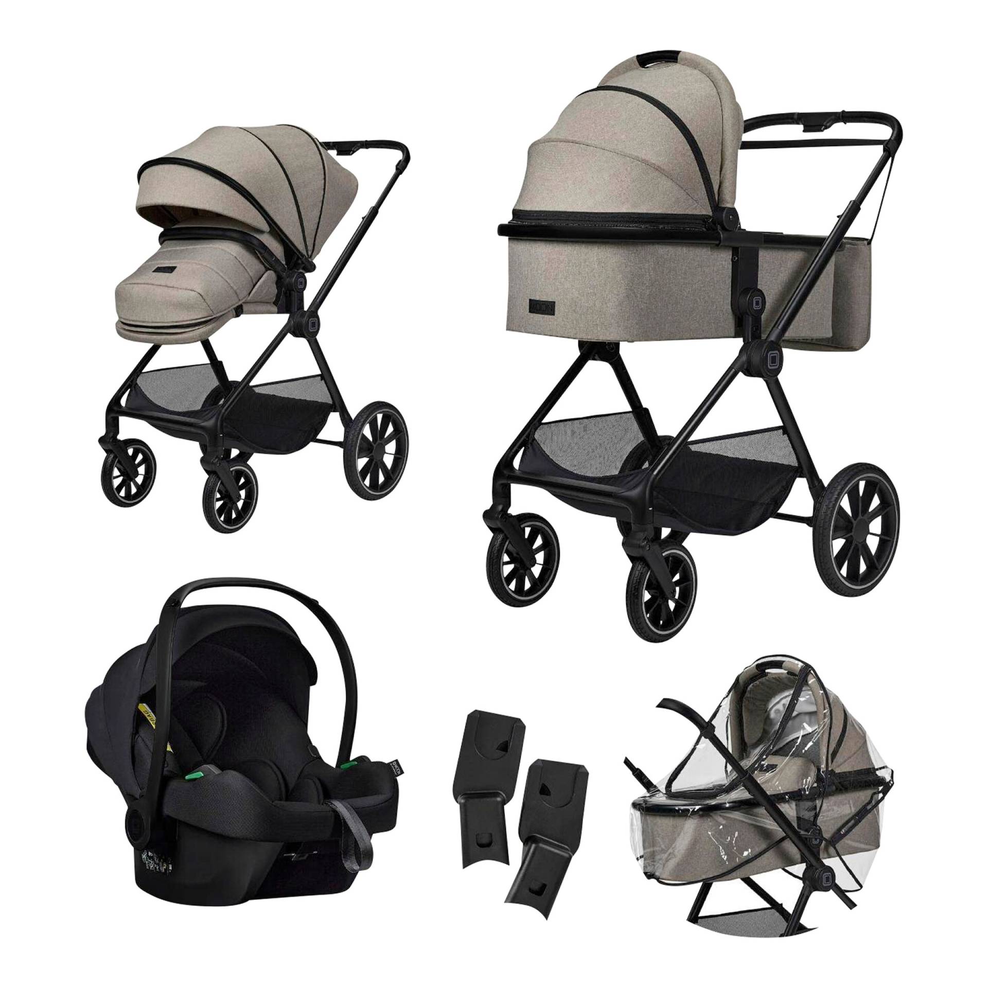 Kombikinderwagen Clicc (2025) Trio-Set inkl. Babyschale Cosmo Kombikinderwagen Clicc (2025) Trio-Set inkl. Babyschale Cosmo von Moon