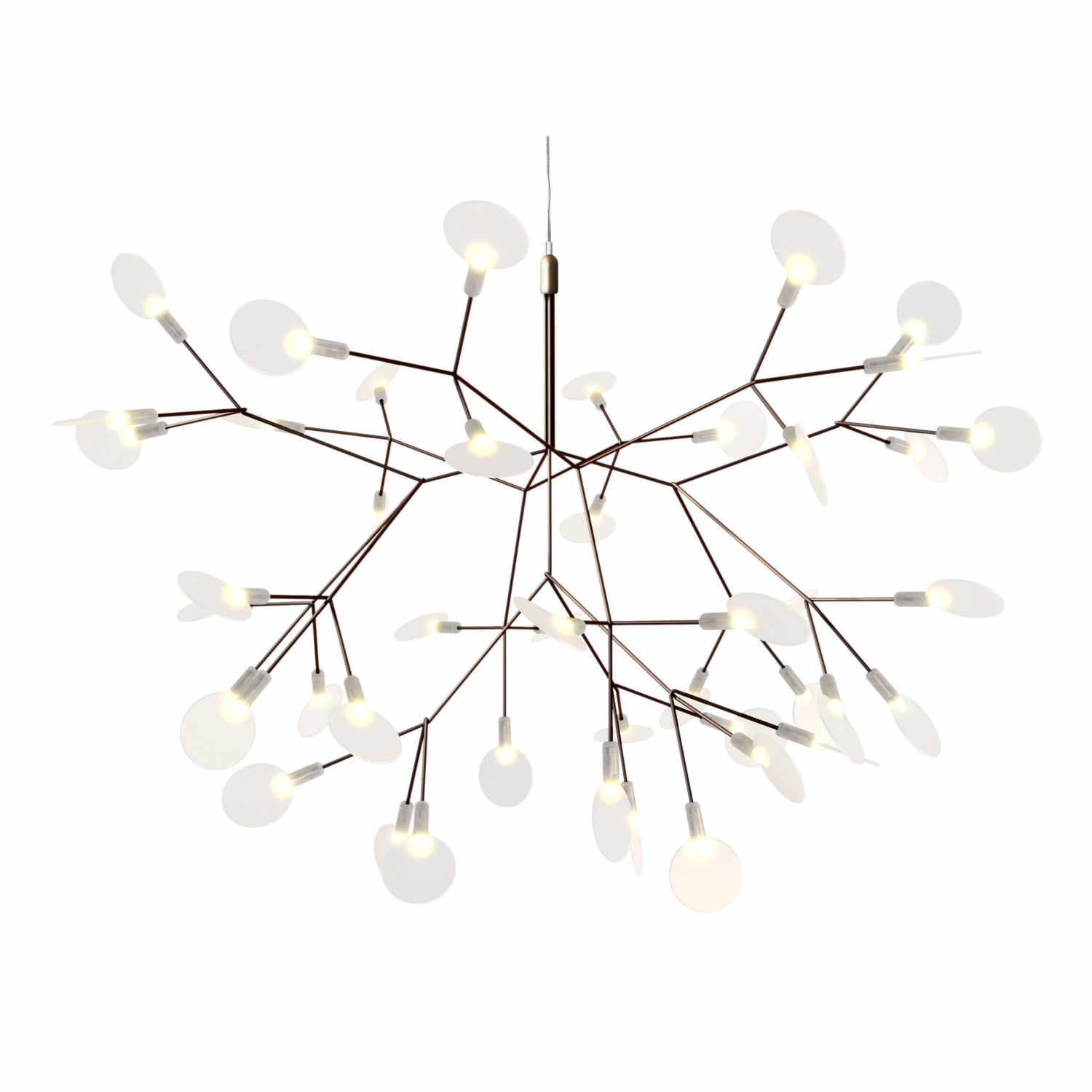 Heracleum III small LED Hängeleuchte, Ausführung weiss Heracleum III small LED Hängeleuchte, Ausführung weiss von Moooi