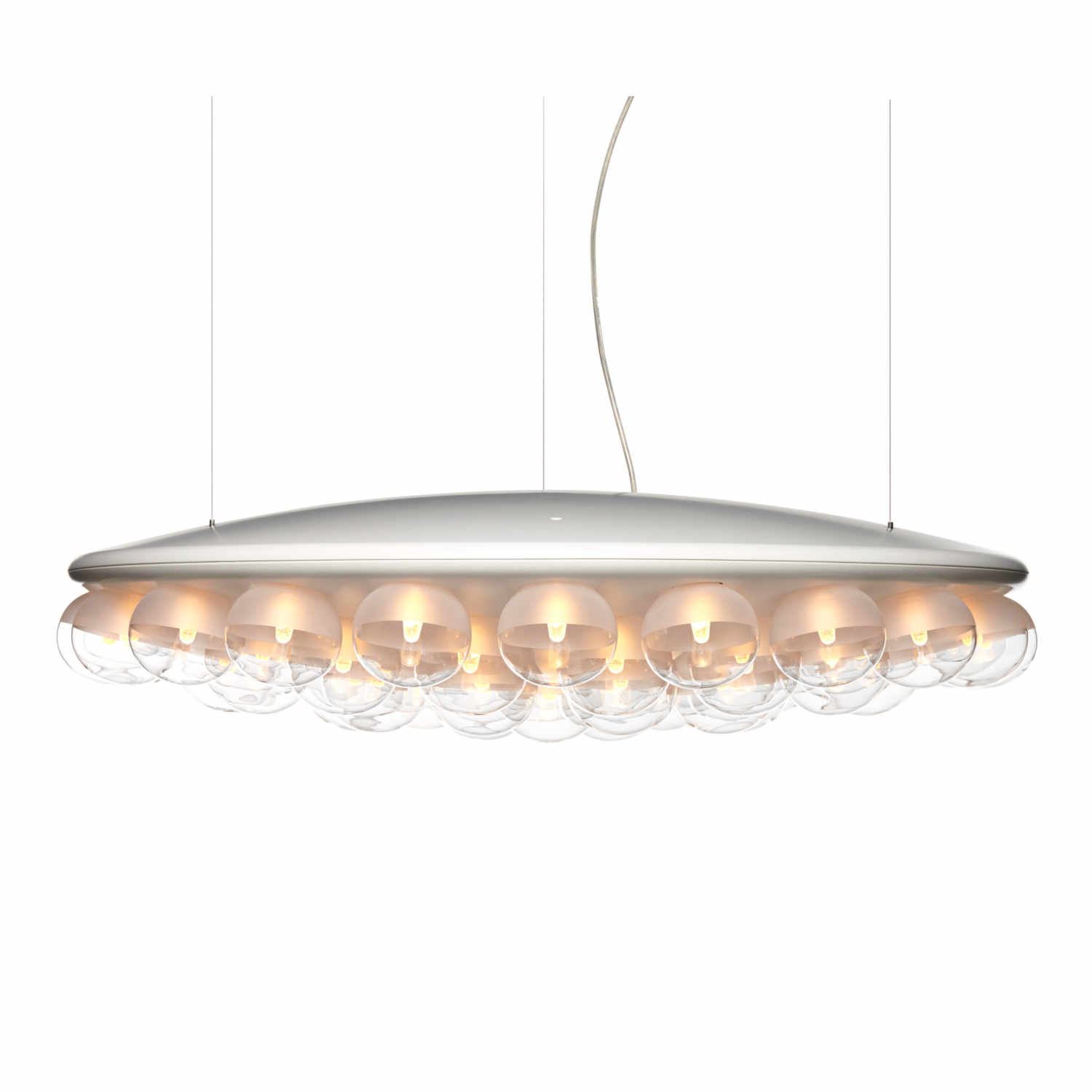 Prop Light Round Single LED Hängeleuchte, Lichtfarbe 2700 k - warme, gemütliche stimmung von Moooi