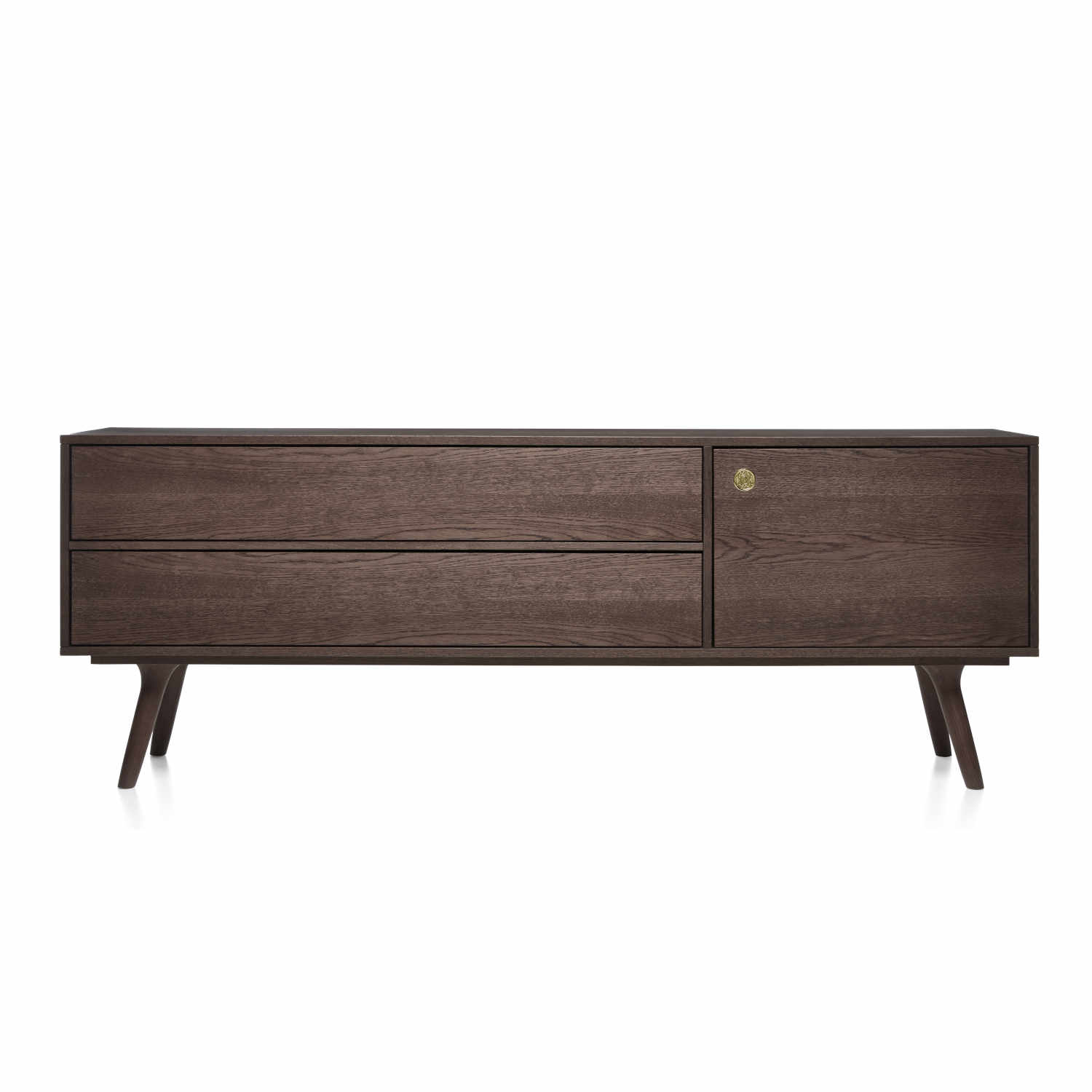 Zio Buffet Sideboard, Ausführung holz, grey stained von Moooi