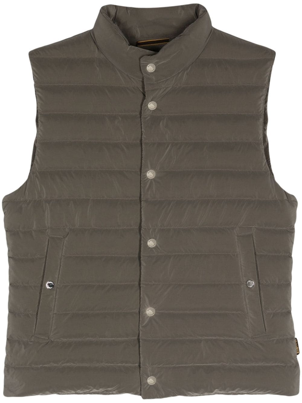 Moorer Ashton-OS puffer gilet - Green von Moorer