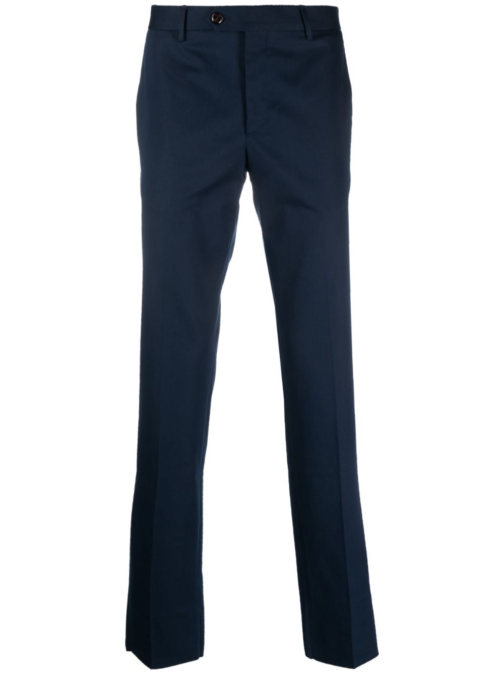 Moorer Aviano-WE tailored trousers - Blue von Moorer