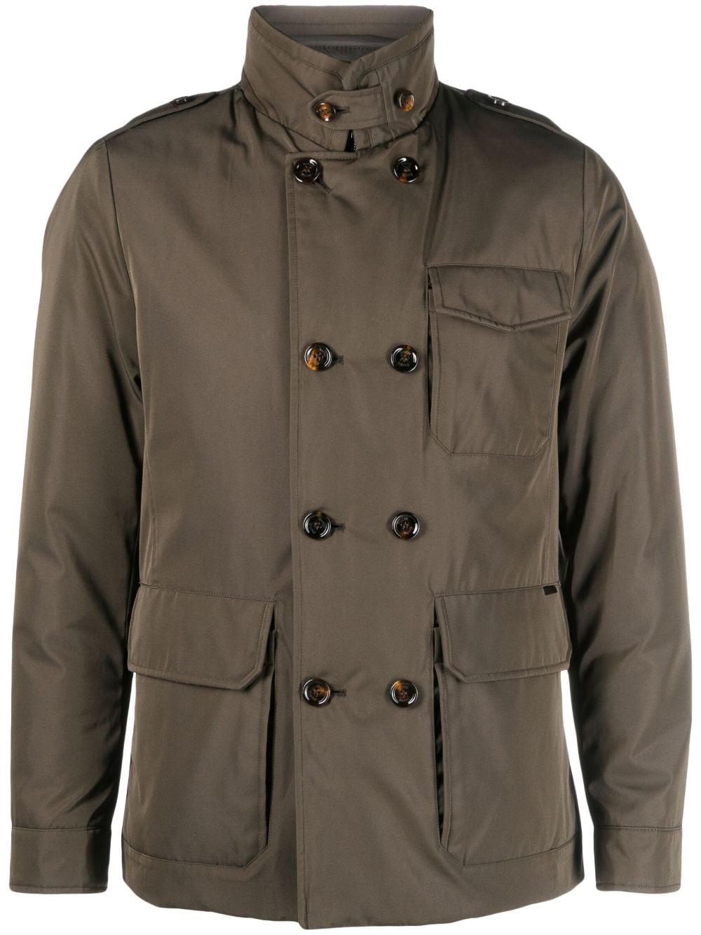 Moorer Boeri-WCO double-breasted jacket - Green von Moorer