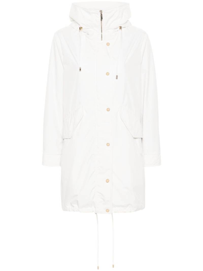 Moorer Bryana-STP parka coat - White von Moorer