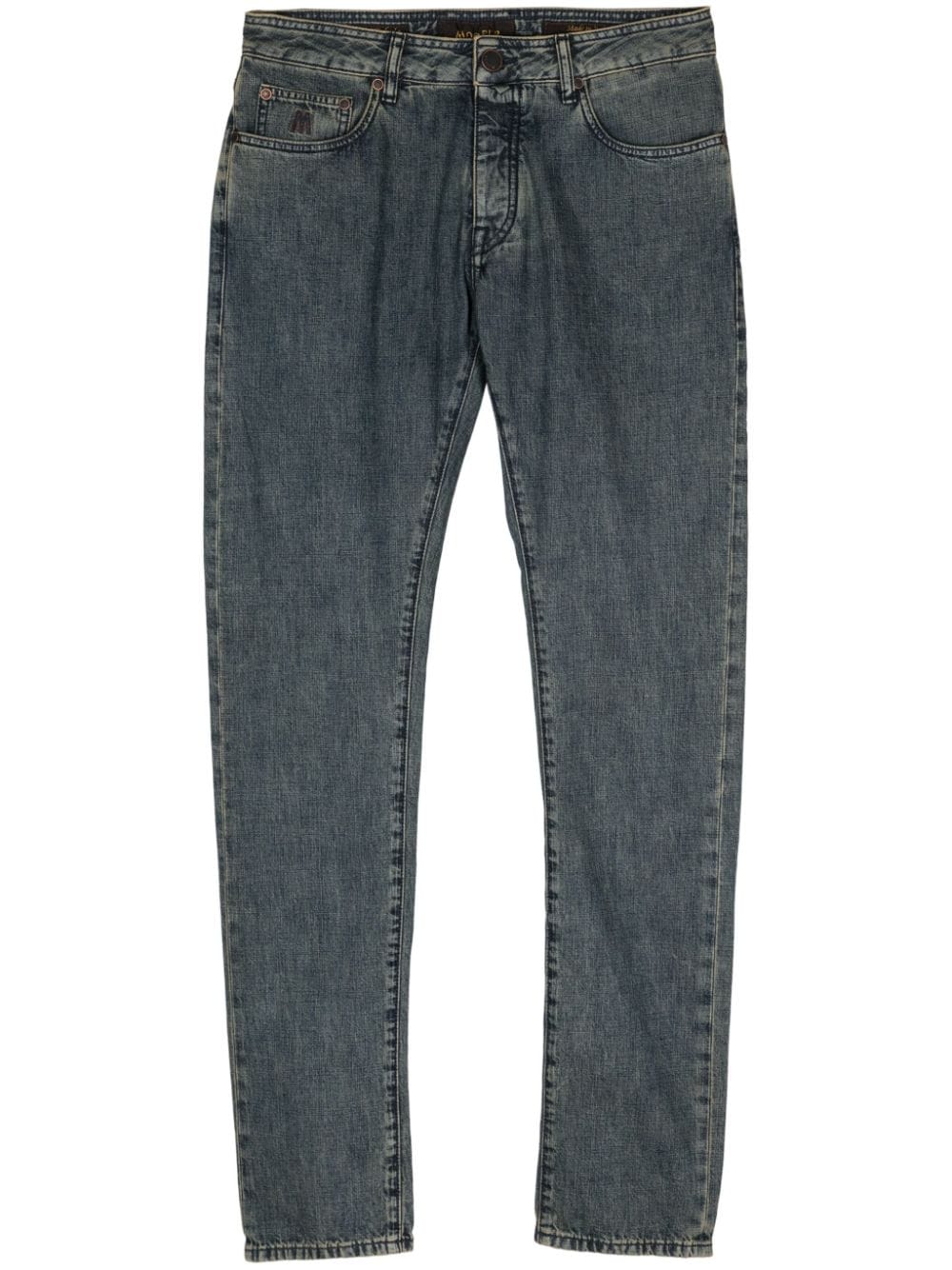 Moorer Credi-01A slim-cut jeans - Blue von Moorer