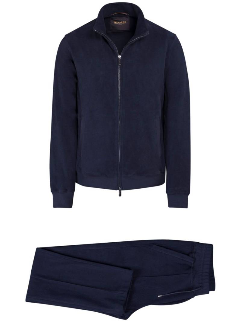 Moorer Crispin Tuta-VCL track suit - Blue von Moorer