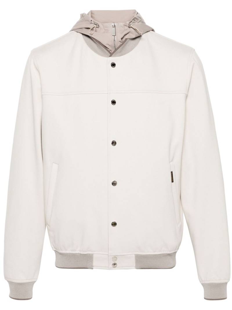 Moorer Darren bomber jacket - Neutrals von Moorer