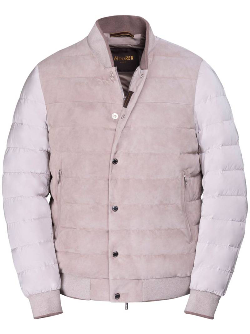 Moorer Deam-Uro jacket - Neutrals von Moorer