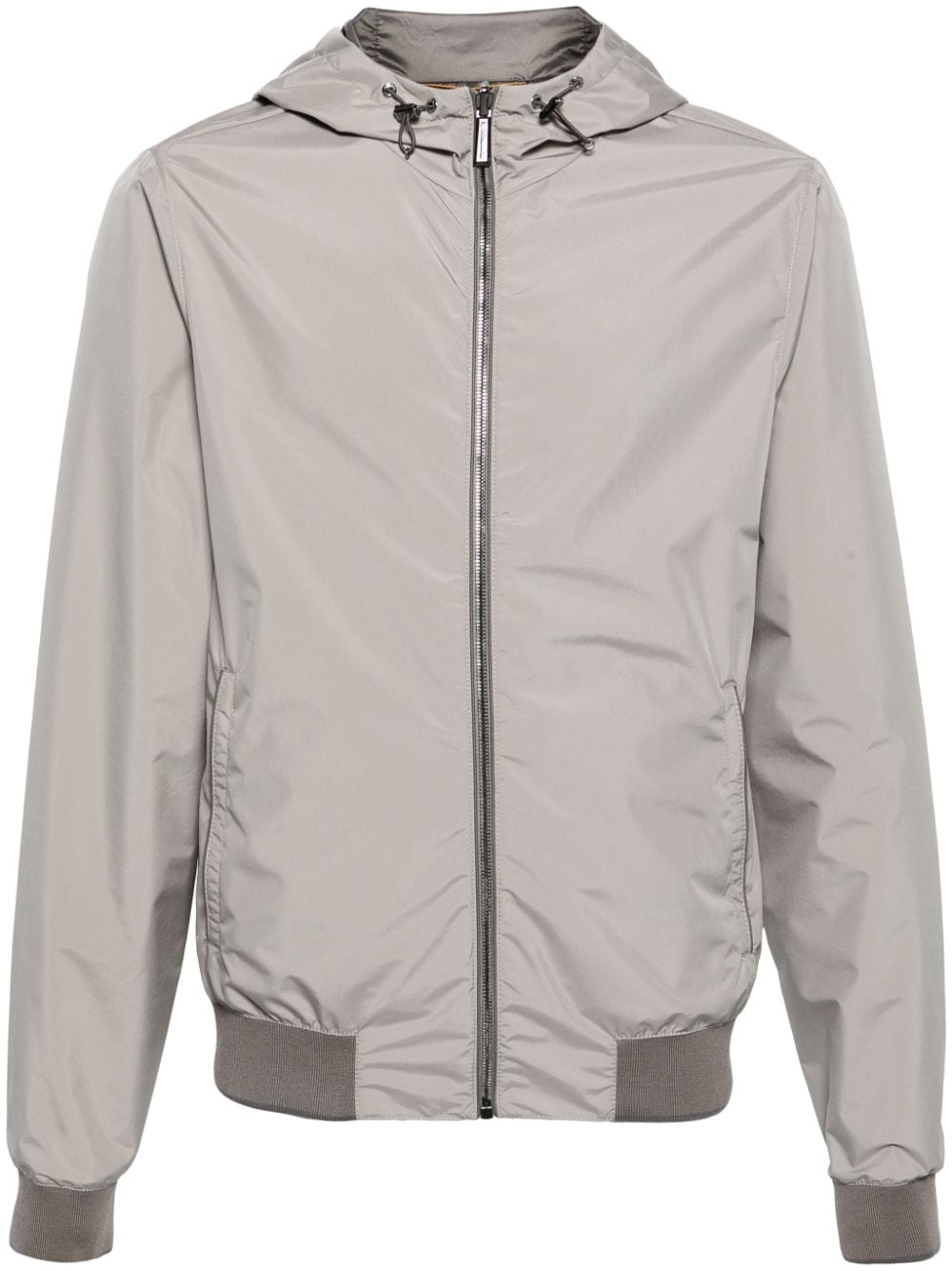 Moorer Dennys-STP hooded jacket - Neutrals von Moorer