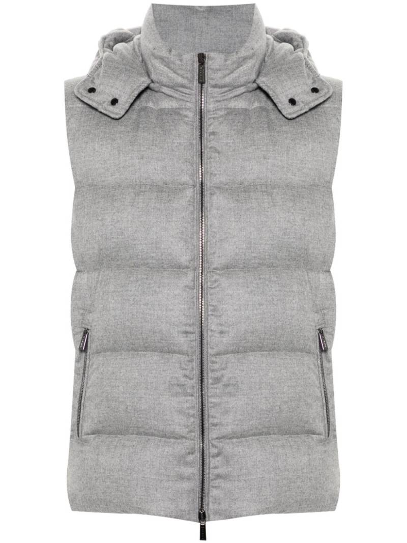 Moorer Fire-IL gilet - Grey von Moorer