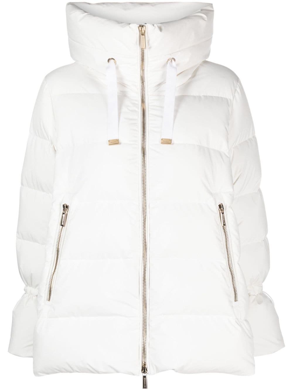 Moorer Gadia-STP waterproof jacket - White von Moorer