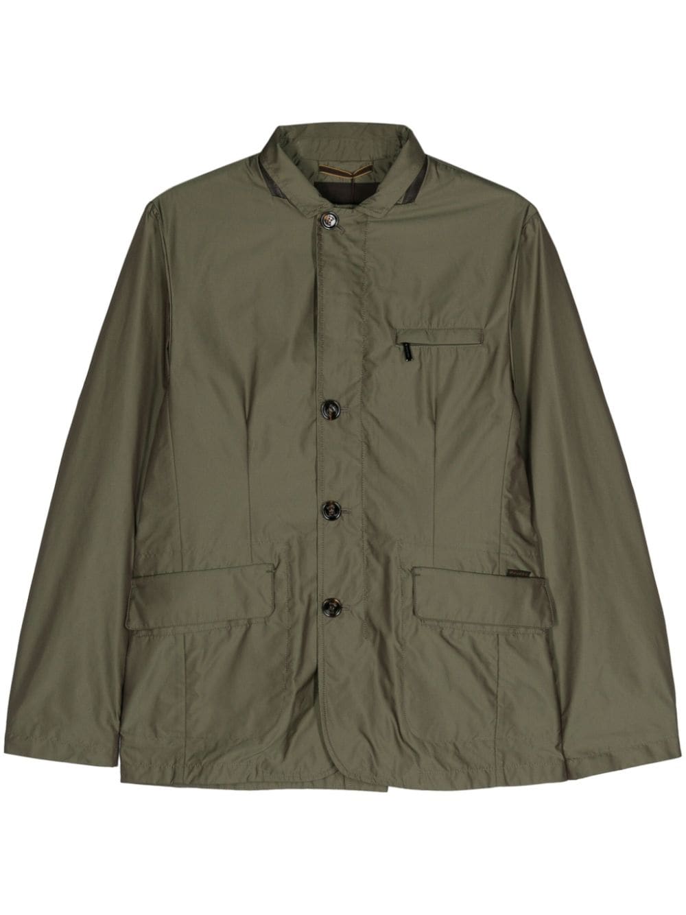 Moorer Ghibertti-KM taffeta jacket - Green von Moorer