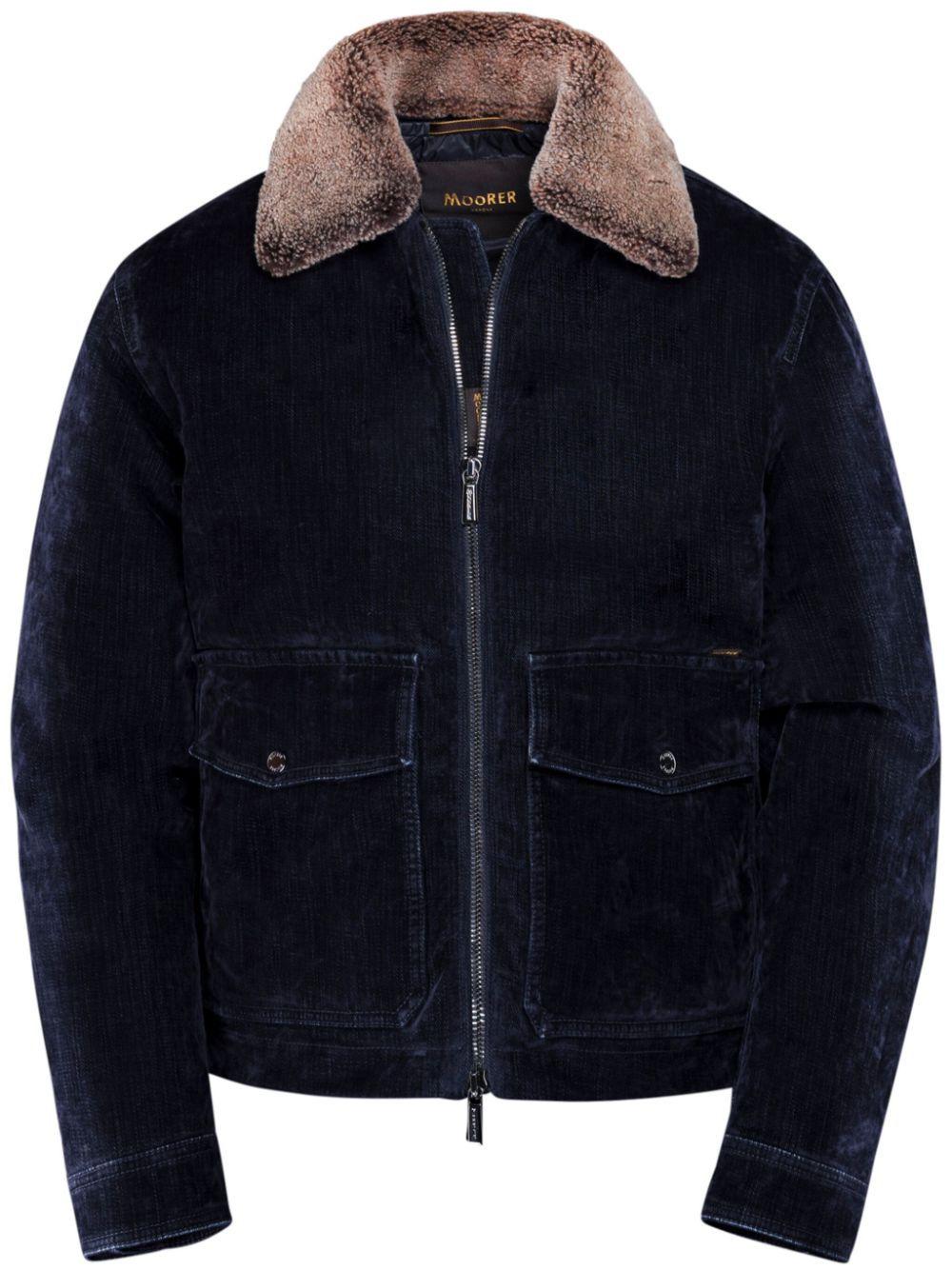 Moorer Hendric jacket - Blue von Moorer