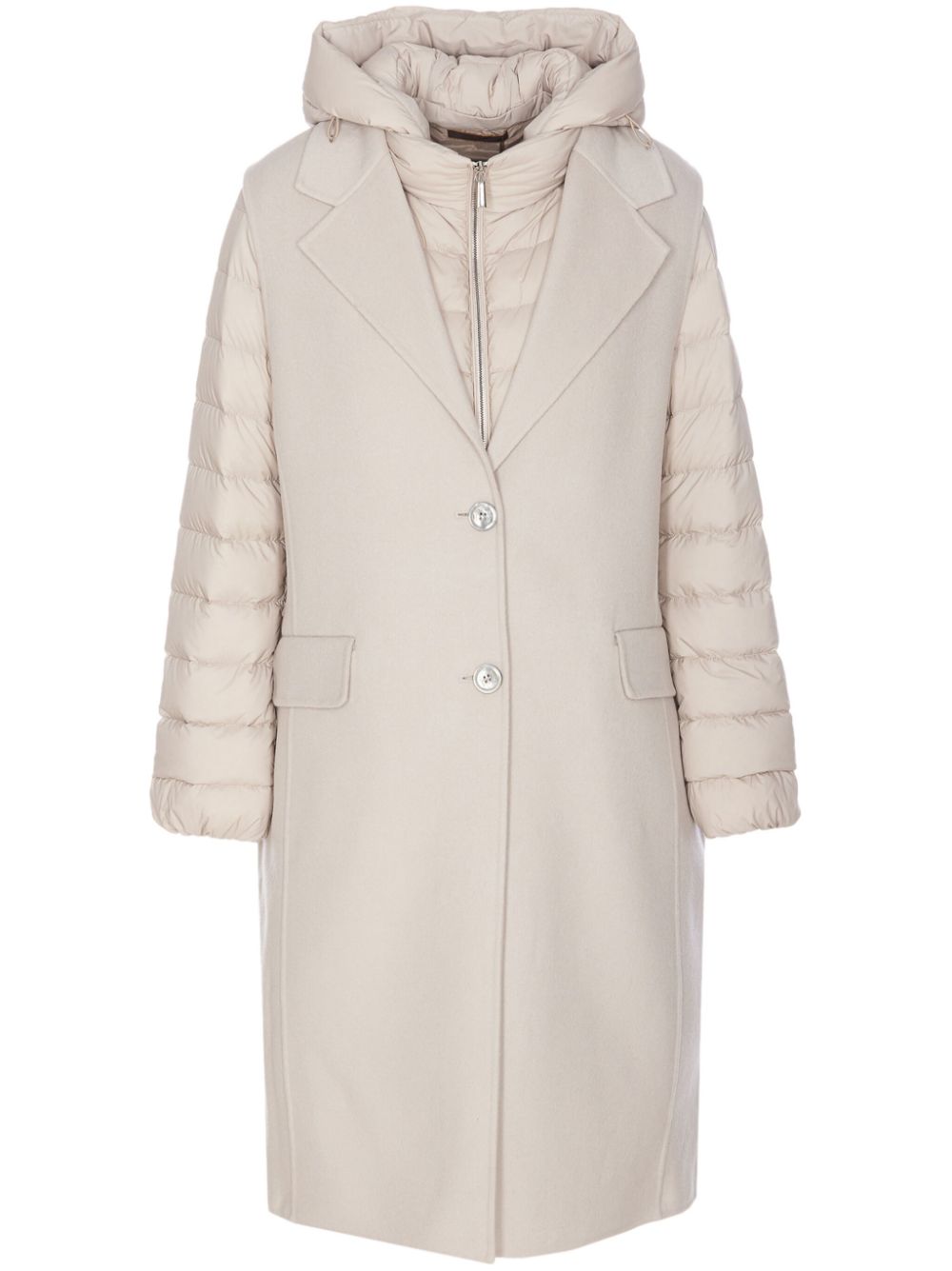 Moorer Jaya coat - Neutrals von Moorer