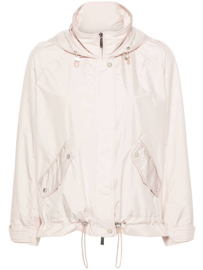 Moorer Jill-Stp hooded jacket - Neutrals von Moorer