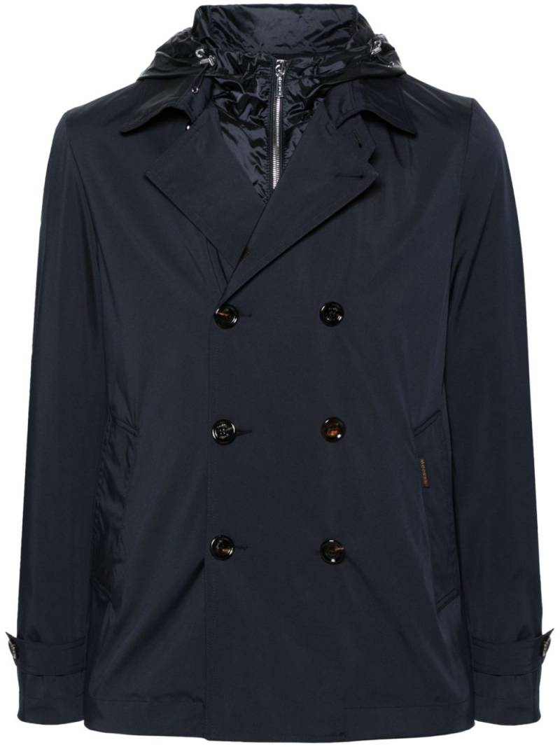 Moorer LARKIN-JK double-breasted jacket - Blue von Moorer