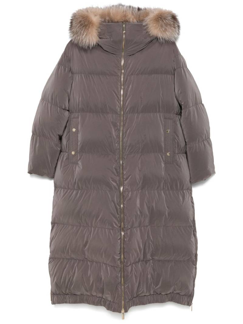 Moorer Magda-OS coat - Brown von Moorer