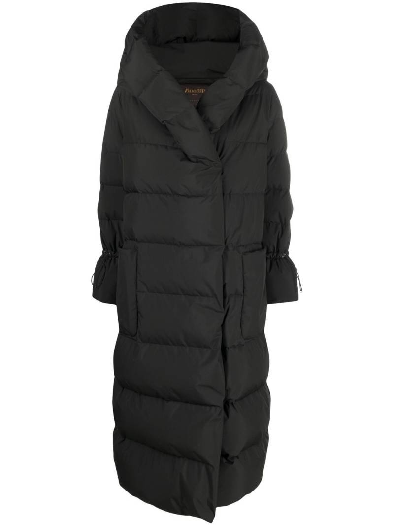 Moorer Manila padded coat - Black von Moorer