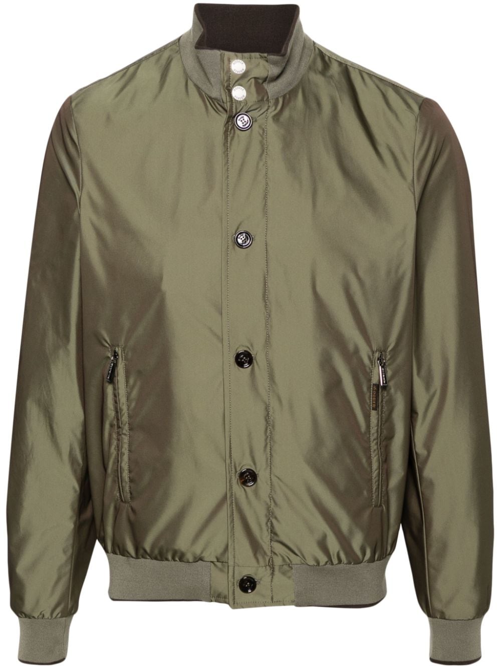 Moorer Mezzano-Km bomber jacket - Green von Moorer