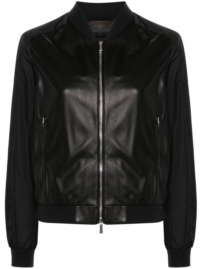 Moorer Nymphe-PEK bomber jacket - Black von Moorer