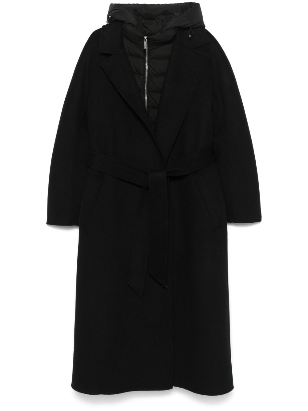 Moorer Olivie coat - Black von Moorer