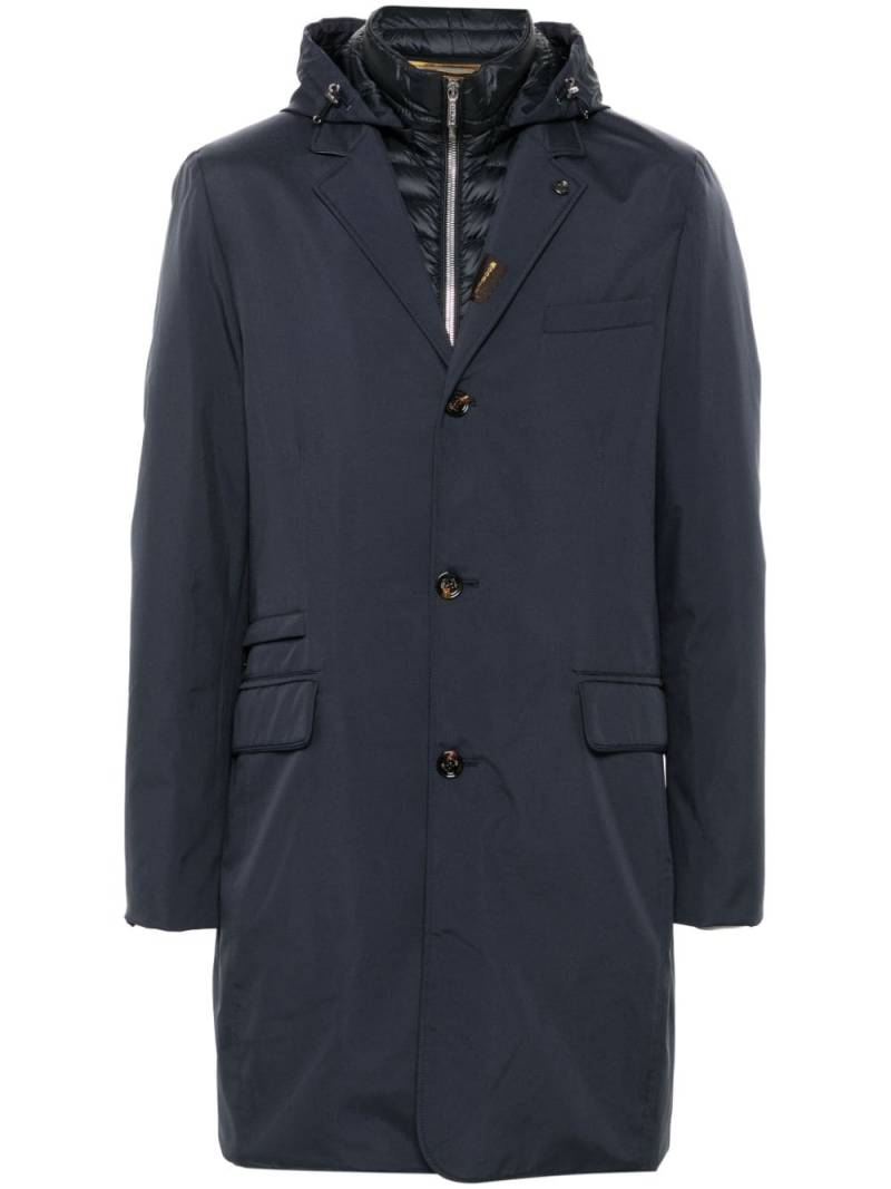 Moorer Redon-Pum coat - Blue von Moorer