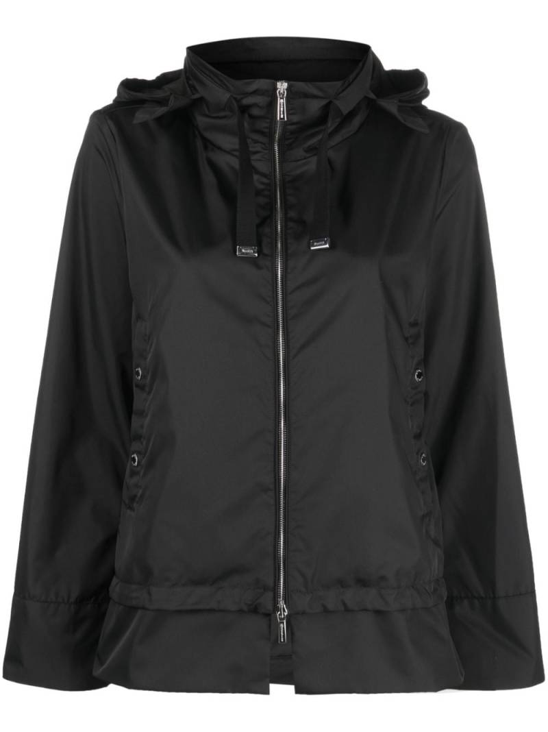 Moorer Sinia hooded jacket - Black von Moorer