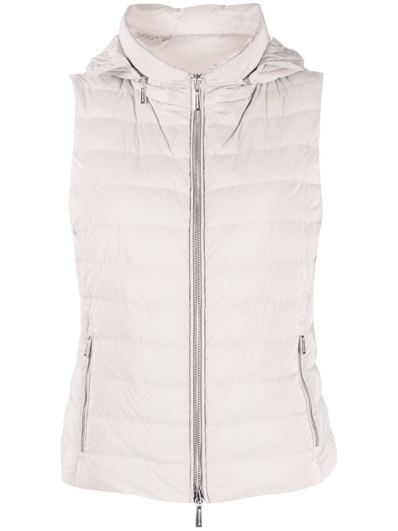 Moorer Tinnari padded gilet - Neutrals von Moorer