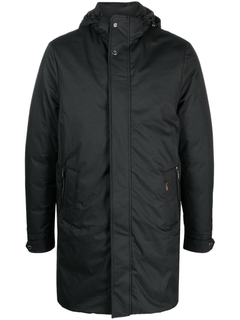 Moorer Vermont detachable-hood down jacket - Black von Moorer