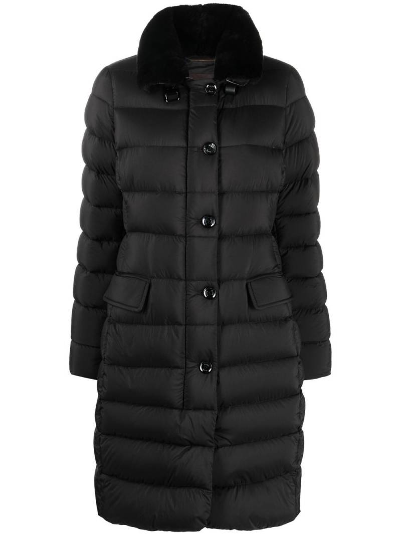 Moorer Vetiver-S3 padded down coat - Black von Moorer