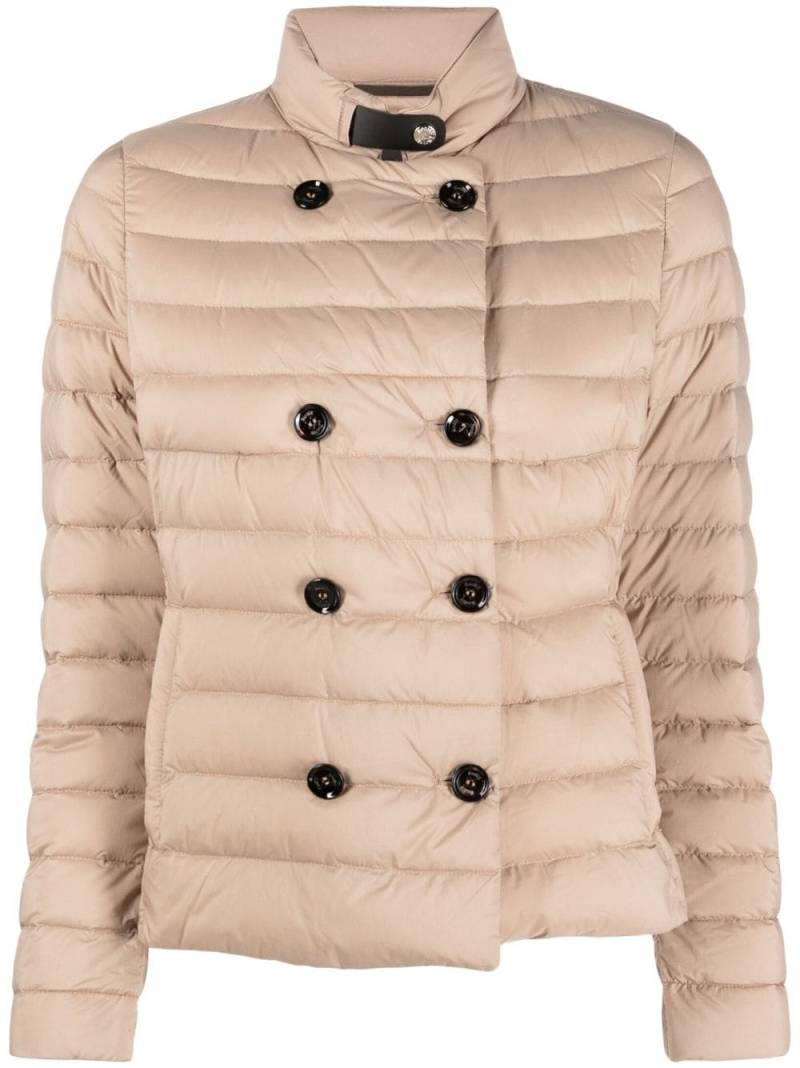 Moorer Clements double-breasted padded jacket - Neutrals von Moorer