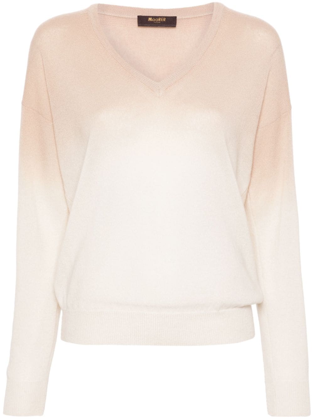 Moorer gradient-effect jumper - Neutrals von Moorer